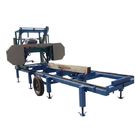 Wood Saw Machine MJ1000 Petrol wood cutting bandsaw saw mill machines gasoline/Diesel engine portable sawmill