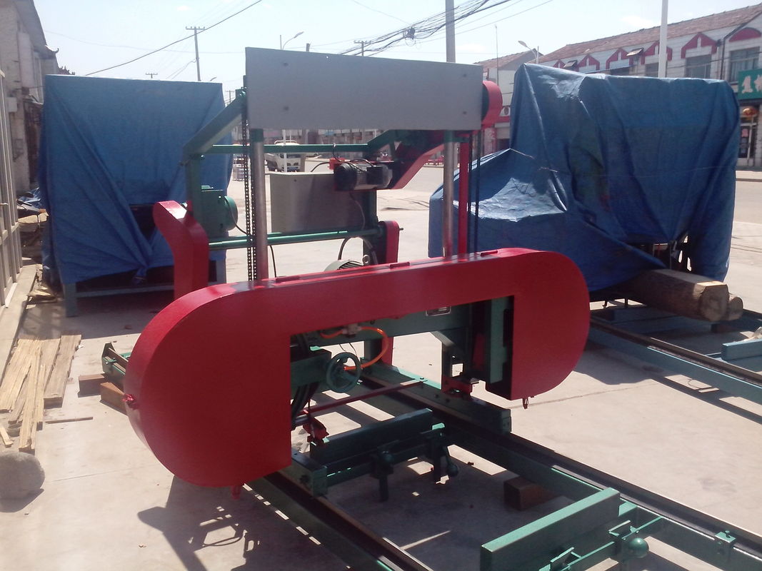 Sawmill Wood Portable Band Saw Mill Timber Horizontal Band Saw Machine