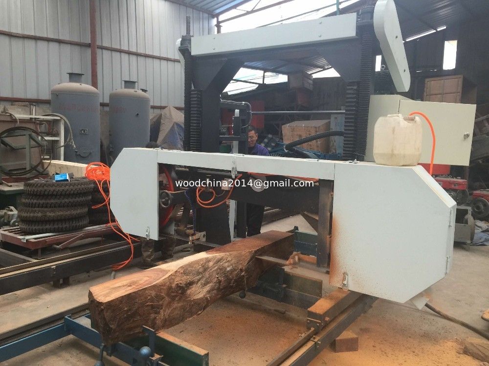 wood cutting used SH27 27'' portable sawmill Horizontal Band Saw for sale