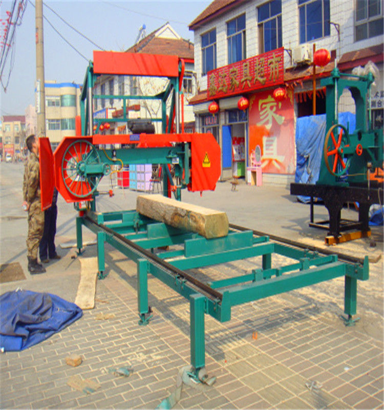 Horizontal bandsaw sawmill for sale,Portable wood band saw Log cutting used