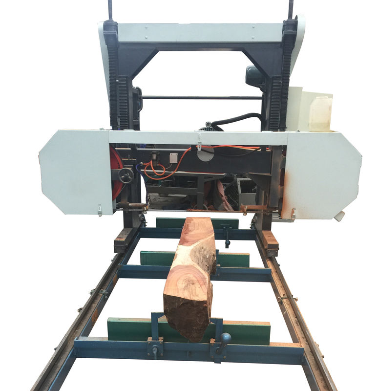 China Portable Horizontal Wood Band Saw Mill, Log Cutting Bandsaws Mill