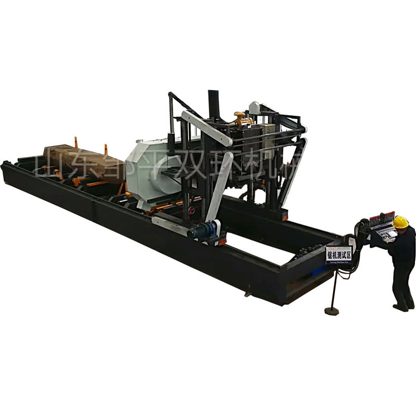 Woodworking Band Saw Computer Controlled Large Horizontal Wood Saw Mill
