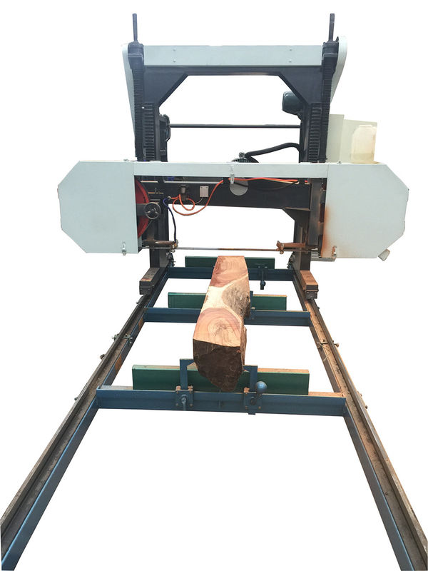 Horizontal Wood Sawmill Portable Band Saw Machine For Cutting Tree Trunk