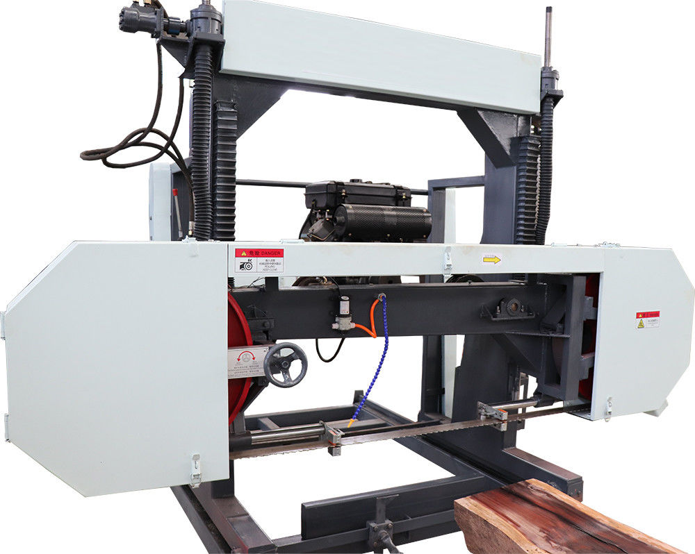 Round Log Cutting Portable Horizontal Band Wood Saw Mill with cheap prices