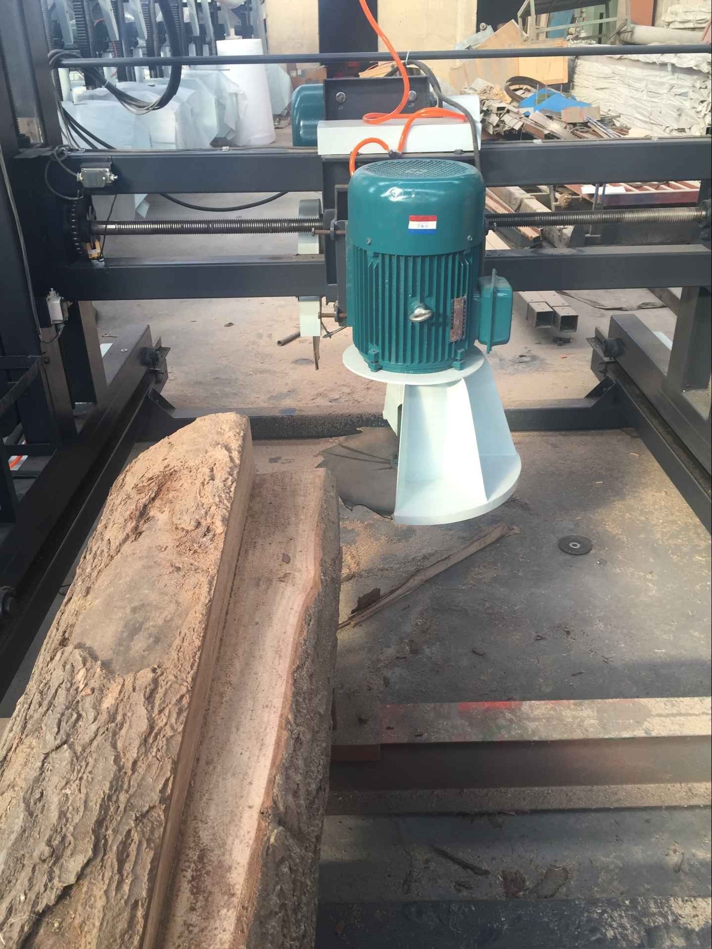 Swing Blade Sawmill Double Saw Blades
