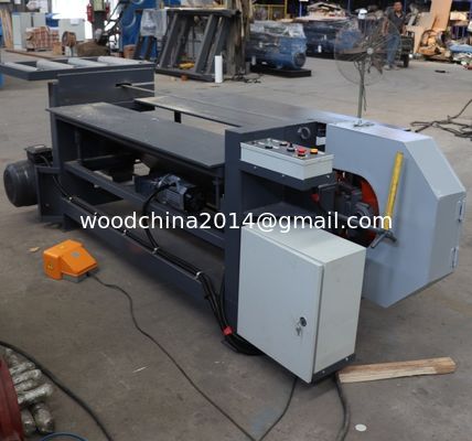 Wooden Pallet Nail Remover Horizontal Band Saw Machine with table 1750mm For Sale