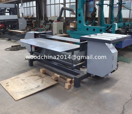 Wooden Pallet Nail Remover Horizontal Band Saw Machine with table 1750mm For Sale