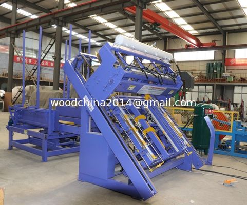 AWPN 1300 Automatic Wood Pallet Making Machine With Automatic Feeding And Stacking