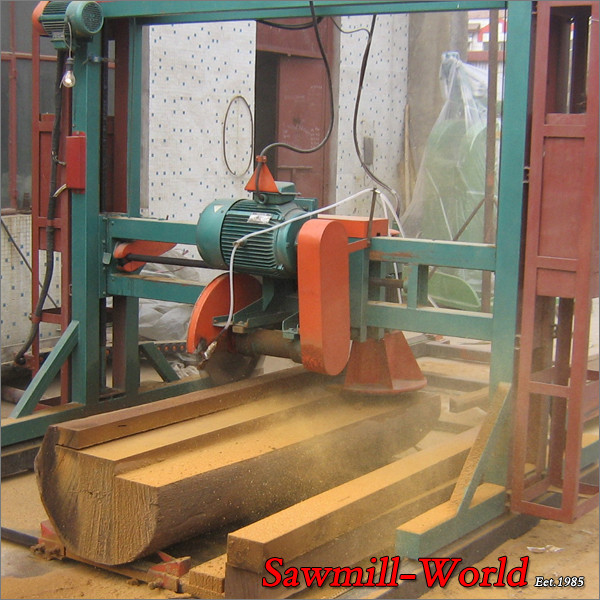 wood cross cutting machine angle circular saw log circular sawmill