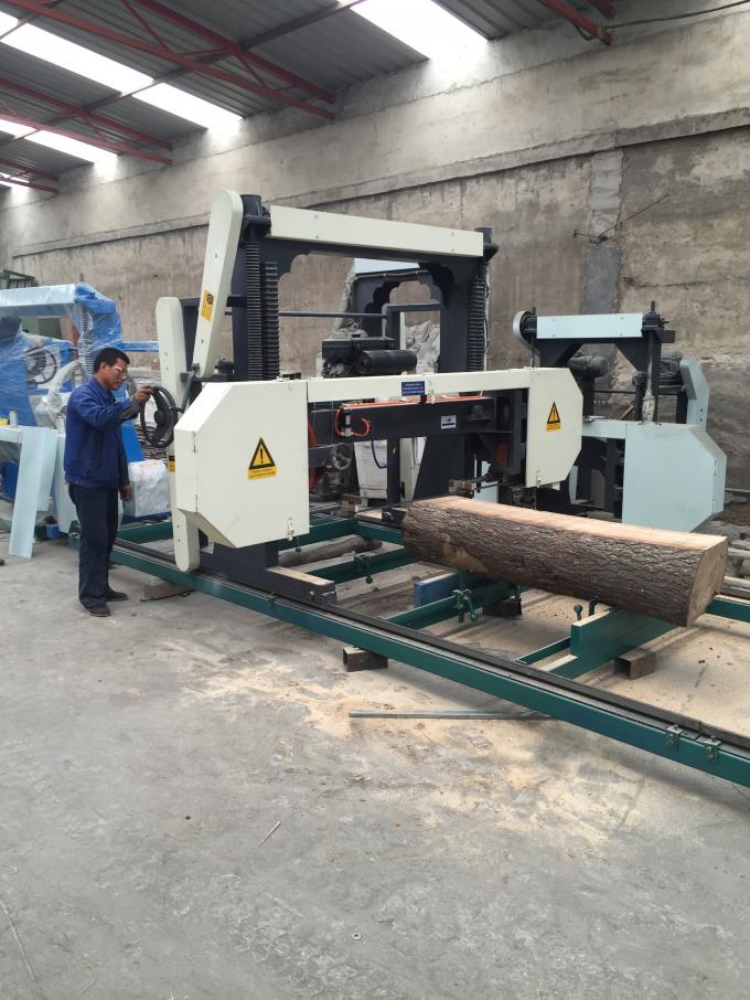 Wood Sawmill Portable Electric Horizontal Band Saw Mills for planks cutting