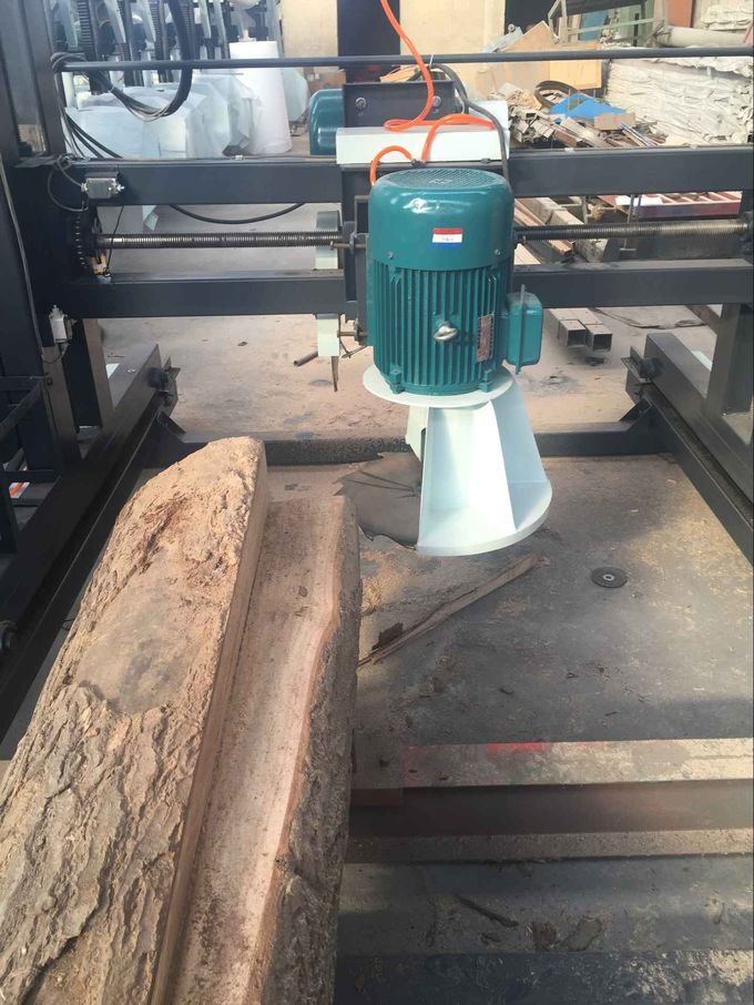 Timber Cutting Double Blade Circular Saw Portable Swing Blade Sawmill