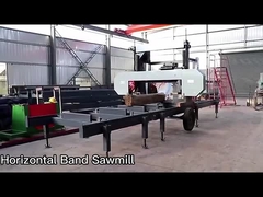 mobile diesel sawmill