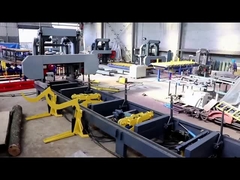 hydraulic horizontal band sawmill