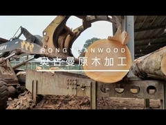 vertical band sawmill with CNC log carriage