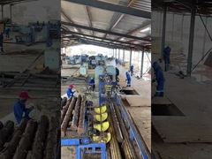 Twin bandsaw production line