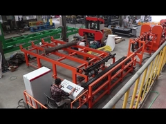 Twin Vertical Band Saw Log Edges Cutting Sawmill