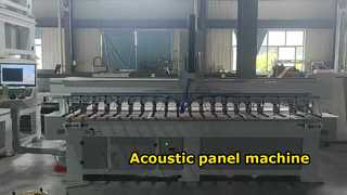 acoustic panel nailing machine is a specialized equipment used in the production of acoustic panels