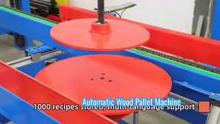 Automatic Wood Pallet Machine 