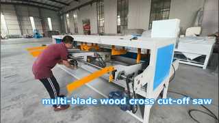 Wood Cross Cut Saw - Circular Blade Saw for wood boards cutting 