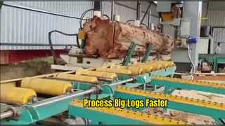 heavy duty vertical hydraulic band sawmill 