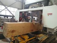 lumber mobile saw mill with diesel engine of portable horizontal band sawmill