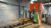 CNC Twin Vertical Band Saw sawmill equipment for cutting wood log into square timber