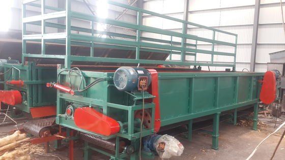 Round logs stripping machine / wood debarker / log skin peeling machine