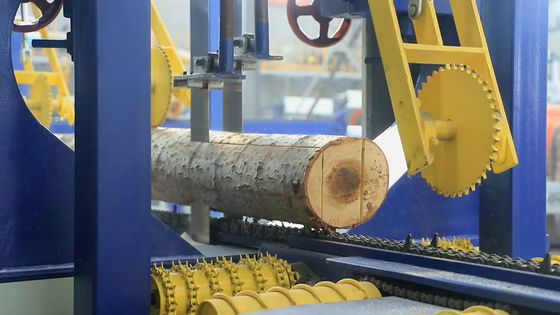 Automatic Woodworking Portable Big Logs Vertical Bandsaw Machine