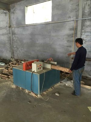 Pneumatic Log cutting off saw mill woodworking log cutter machine for round logs usage China supply