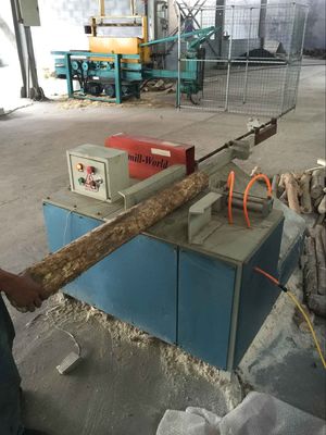 Pneumatic Log cutting off saw mill woodworking log cutter machine for round logs usage China supply