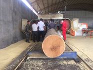 Large Size Horizontal Band Saw Wood Saw Machine / Big Tree Heavy Duty Sawmill