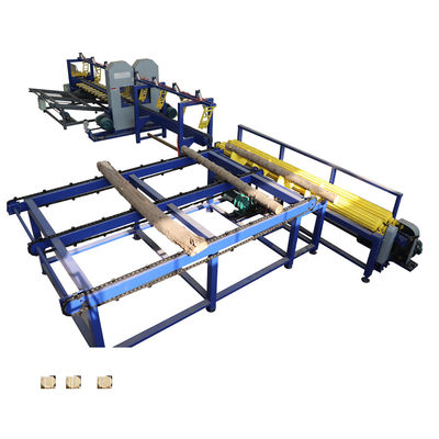 500mm Industrial Sawmill Wood Processing Line Wooden Pallet Machine