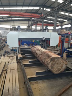 MJ2500 Large Horizontal Automatic Wood CNC Band Saw Machine For Sale