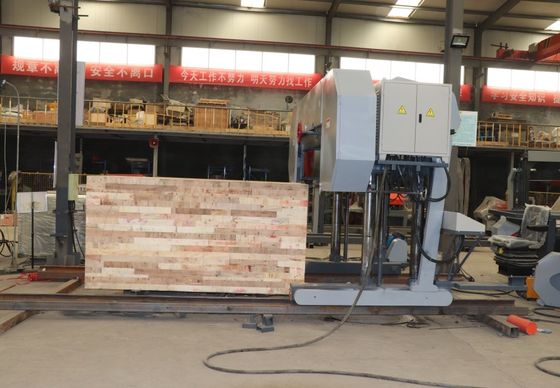 China Horizontal Band Sawmill Heavy Duty Band Saw Machine Large Log Sawmill With Interter Feeding