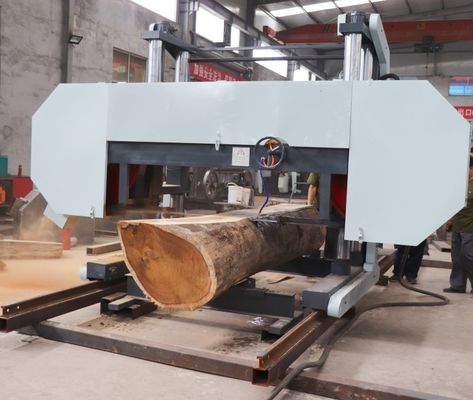 Diesel/Electric Sawmill Cutting Wood Machine MJ2000 Heavy Duty Sawmill Automatic Sawmill Machine