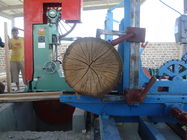 MJ329 Vertical Band Sawmill with Log Carriage /Manual or electric feeding vertical band saw