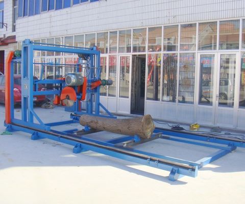 2000mm Wood Cutting Saw Machine Portable Circular Sawmill Swing Blade