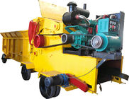 Biomass Wood Chips Crusher / Large Capacity Diesel Wood Chipper Machine/ Forest Log Chipper