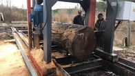 Large Sawn Wood Diameter 1500mm Wood Saw Machines Large Scale Chain Sawmill