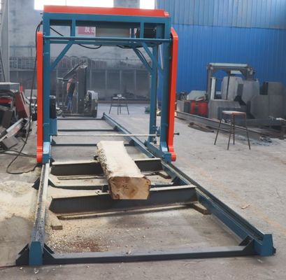 Large Sawn Wood Diameter 1500mm Wood Saw Machines Large Scale Chain Sawmill