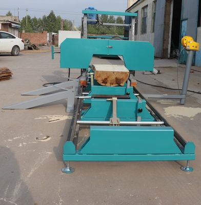 SW26 Scierie Woodworking Machinery Mobile Ultra Portable Band Sawmill Machine