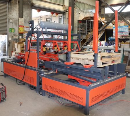 Pallet Nailing Machine, Automatic Wood Pallet Making Machine for American tray