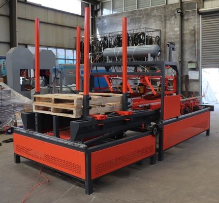 Pallet Nailing Machine, Automatic Wood Pallet Making Machine for American tray