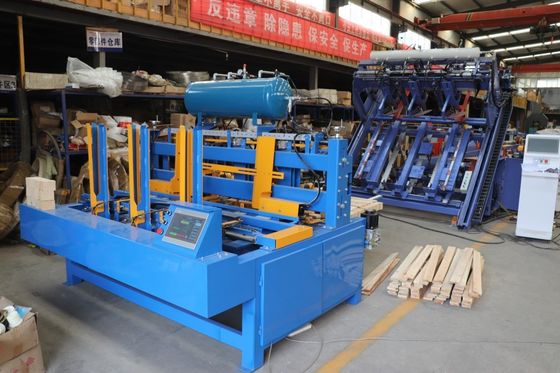 Pallet Making Machine Automatic European Wood Pallet Production Line Wood Pallet Block Making Machine