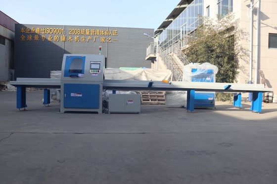 Electric Wood Cross Cut Off Saw Machine / Automatic Wood Cross Cutter Saw Mill / Wood Timber Cutting Saw