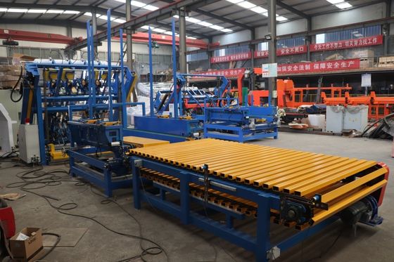 Automatic American Stringer European Wooden Pallets Nailing Making Machine