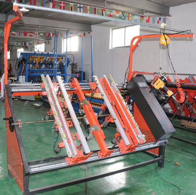 Pneumatic Pallet Nailing Table, Stringer Wood Pallet Nailing Machine, Pallet Making Machine