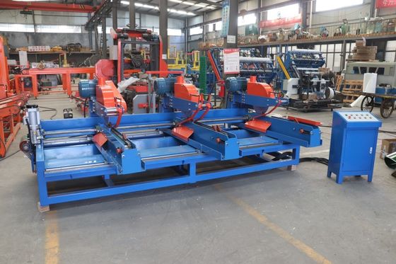 Multi Heads Wood Cutting Saw Woodworking Automatic Cross Cutting Saw Machinery Wood Sawmill Machine