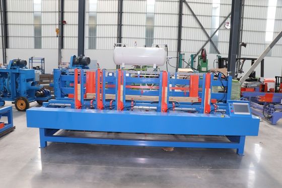Automatic Wood Pallet Block Nailing Machine Pallet Legs Nailing Machine