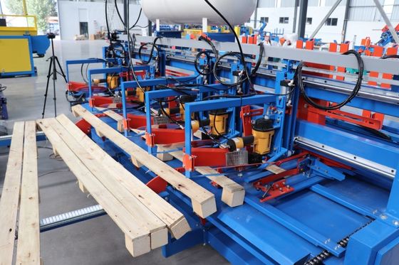 Voltage 3 Phase Or As Customer Needs Automation European Pallet Legs Nailing Machine